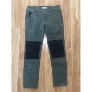 Free People Patched Jeans